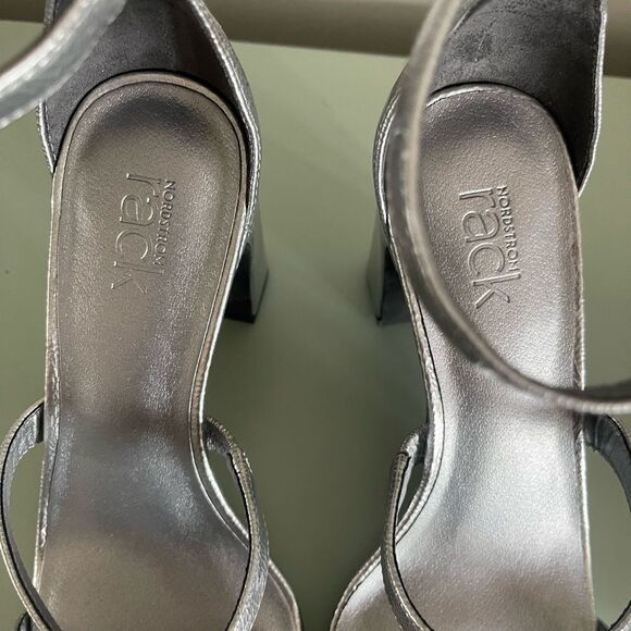 NORDSTROM RACK Adelaide Block Heel Sandals Size 6.5 - Picture 10 of 10